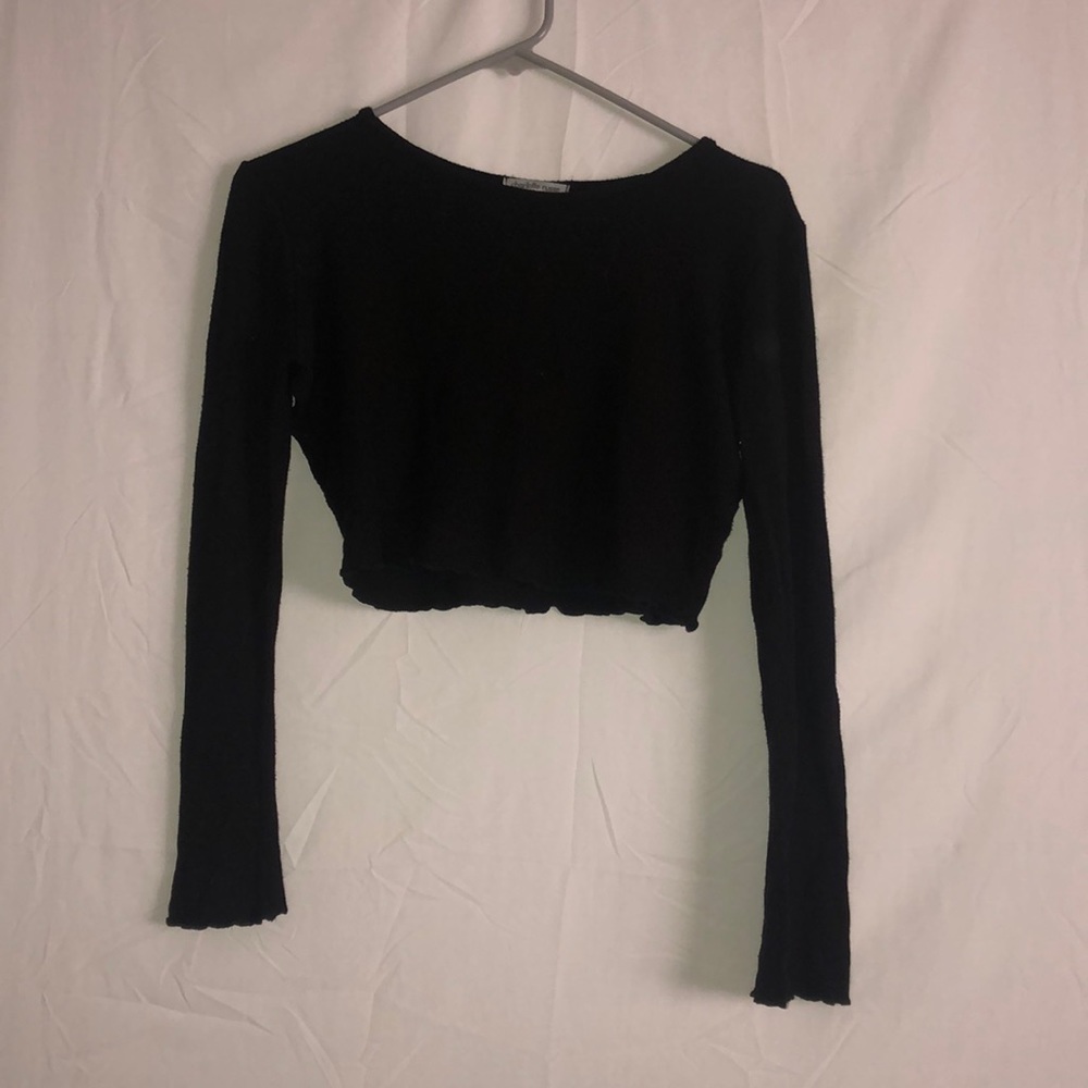 Charlotte Russe Black Long Sleeve